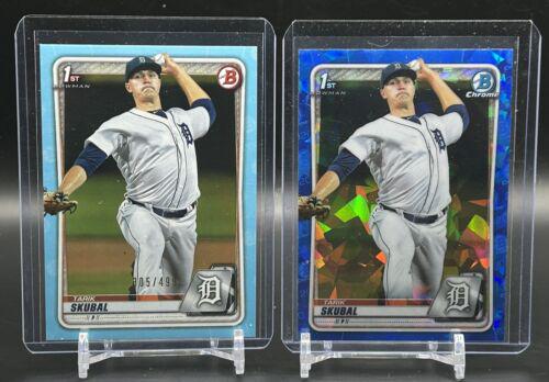 Tarik Skubal [Blue Shimmer Refractor] #BCP-108