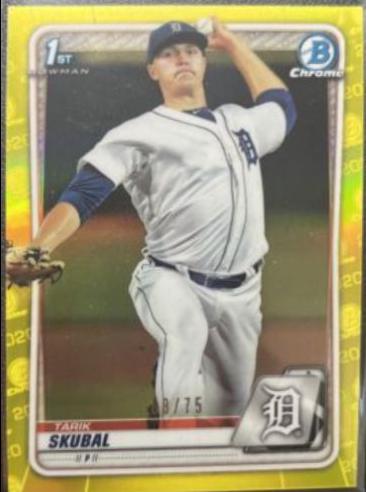 Tarik Skubal [Gold Refractor] #BCP-108