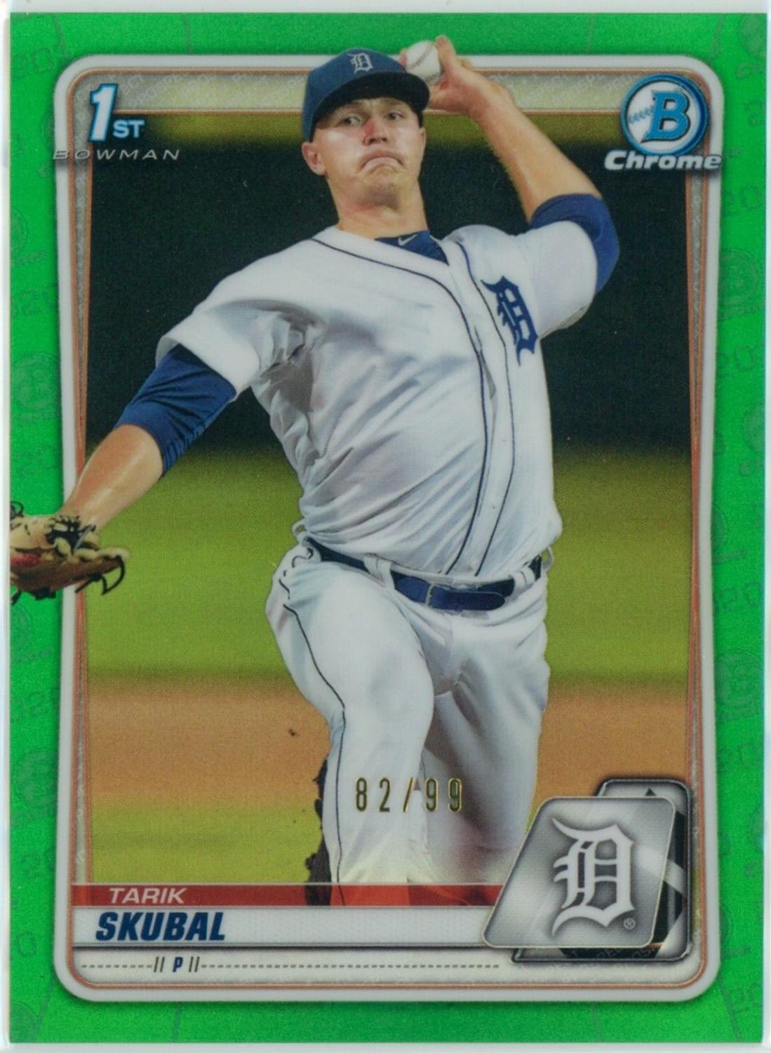 Tarik Skubal [Green Refractor] #BCP-108