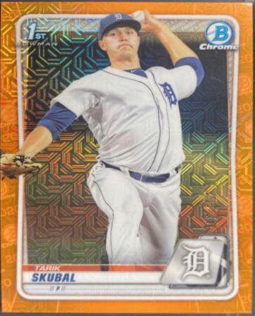 Tarik Skubal [Orange Refractor] #BCP-108
