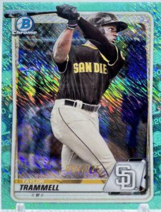 Taylor Trammell [Aqua Refractor] #BCP-130