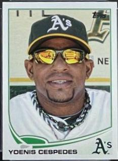 Yoenis Cespedes [Sunglasses] #362