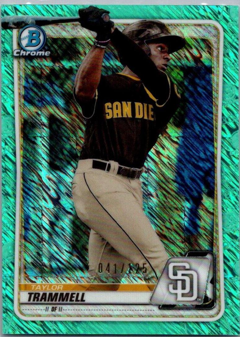 Taylor Trammell [Aqua Shimmer Refractor] #BCP-130