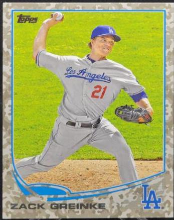 Zack Greinke [Camo] #519