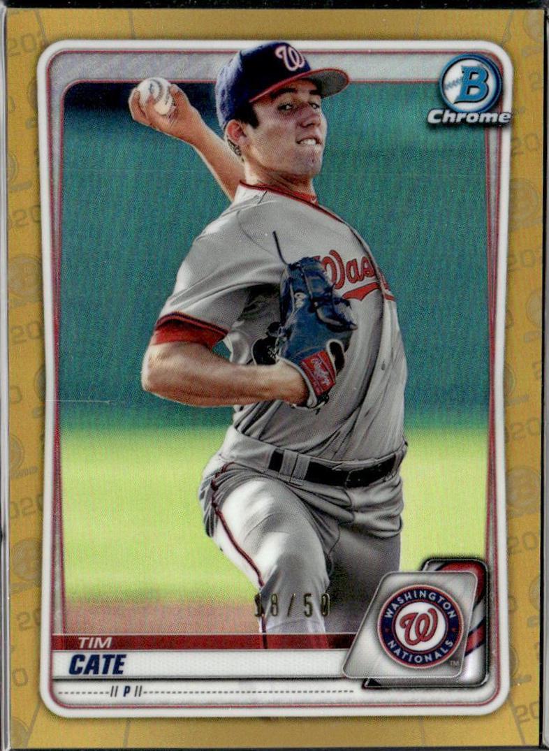 Tim Cate [Gold Refractor] #BCP-83