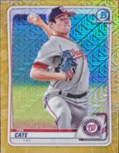 Tim Cate [Gold Shimmer Refractor] #BCP-205