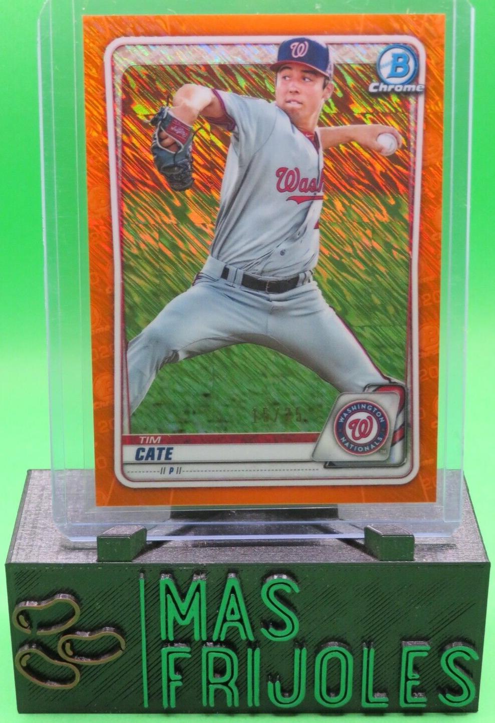Tim Cate [Orange Shimmer Refractor] #BCP-83
