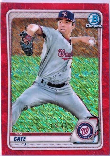 Tim Cate [Red Shimmer Refractor] #BCP-205