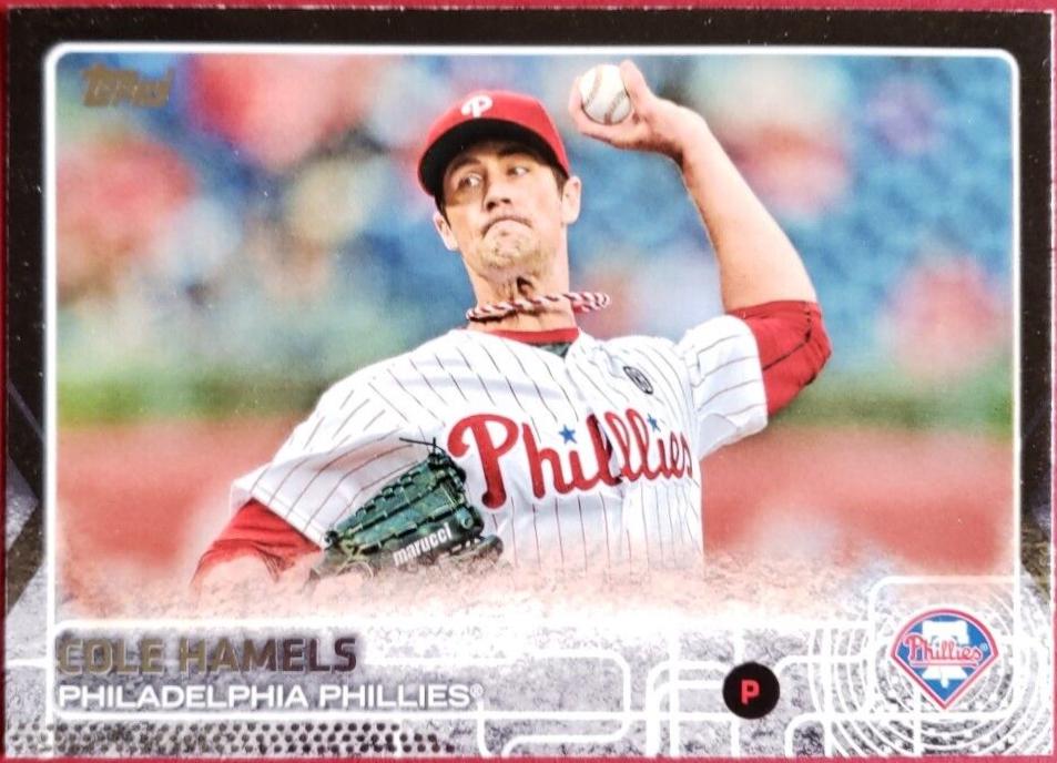 Cole Hamels [Black] #10