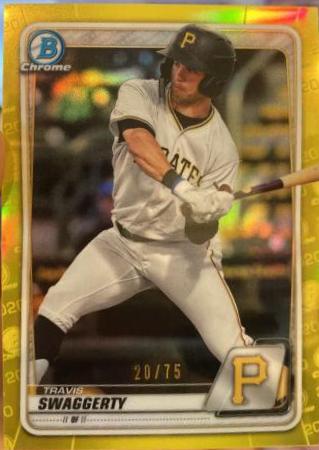 Travis Swaggerty [Yellow Refractor] #BCP-146