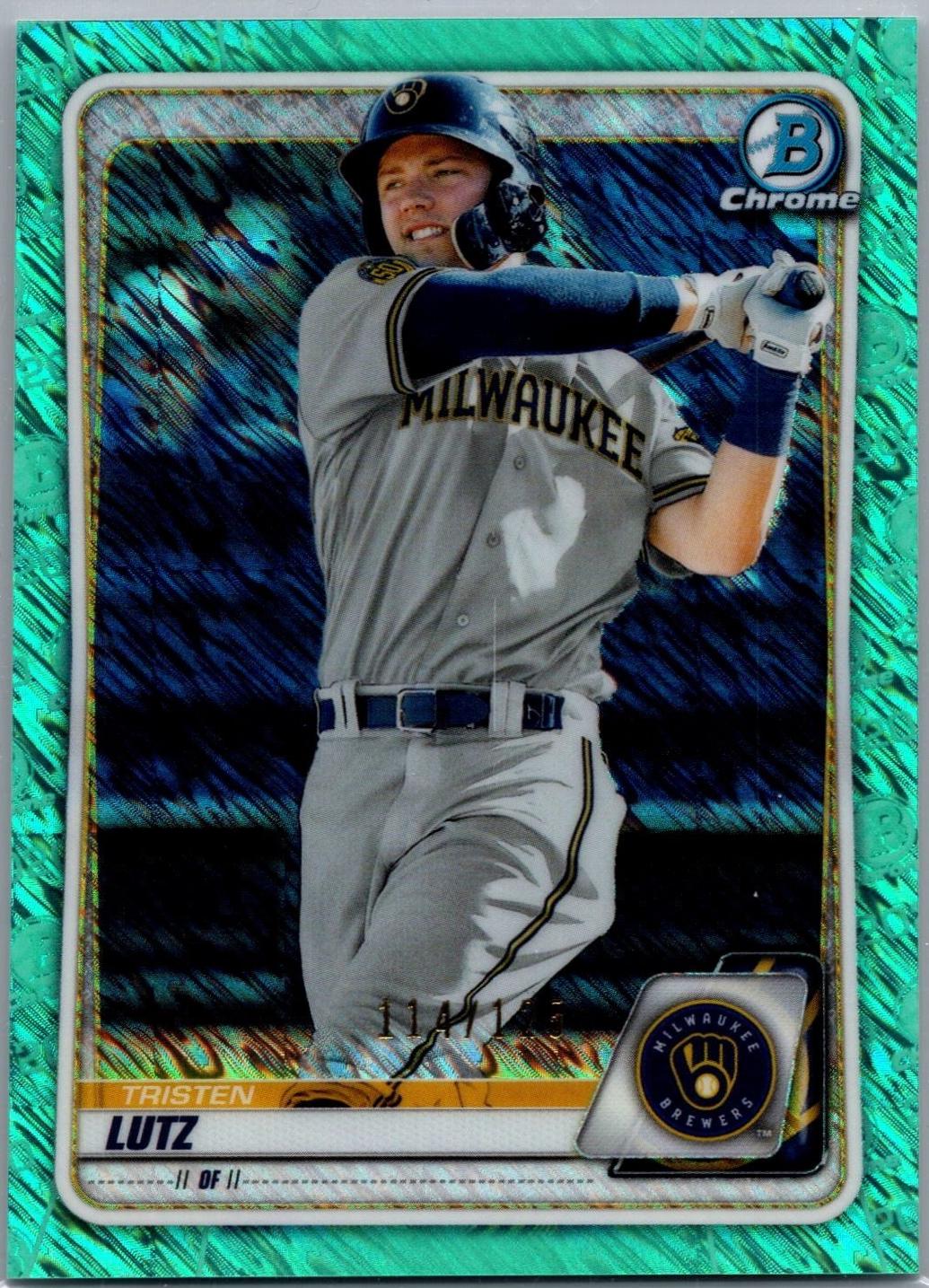 Tristen Lutz [Aqua Shimmer Refractor] #BCP-81
