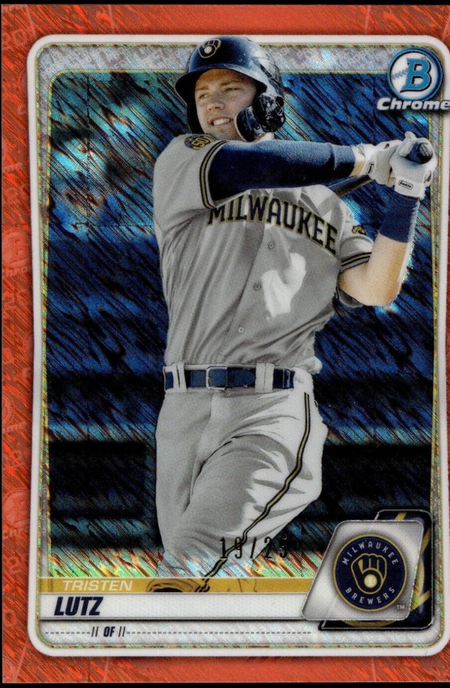 Tristen Lutz [Orange Shimmer Refractor] #BCP-81