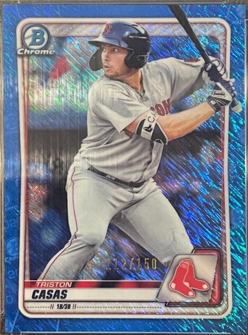 Triston Casas [Blue Shimmer Refractor] #BCP-18