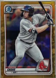 Triston Casas [Gold Refractor] #BCP-18