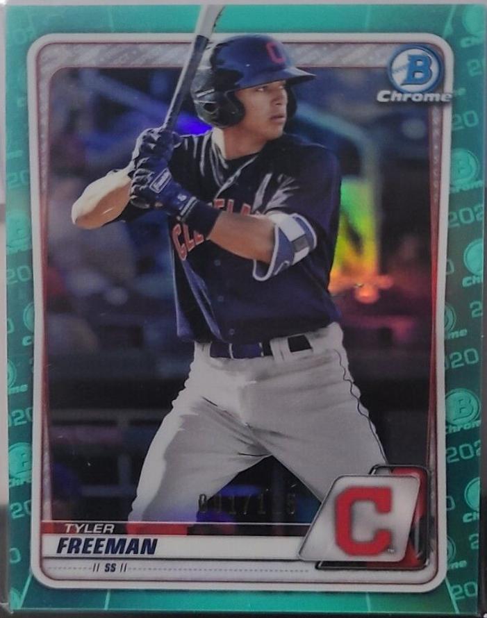 Tyler Freeman [Aqua Refractor] #BCP-40