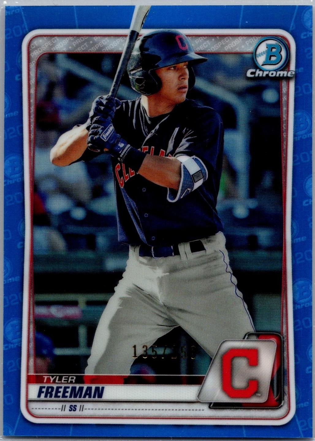 Tyler Freeman [Blue Refractor] #BCP-40