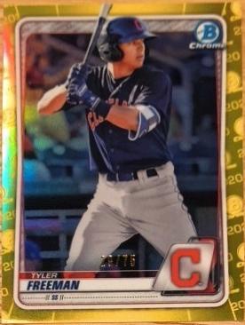Tyler Freeman [Yellow Refractor] #BCP-40