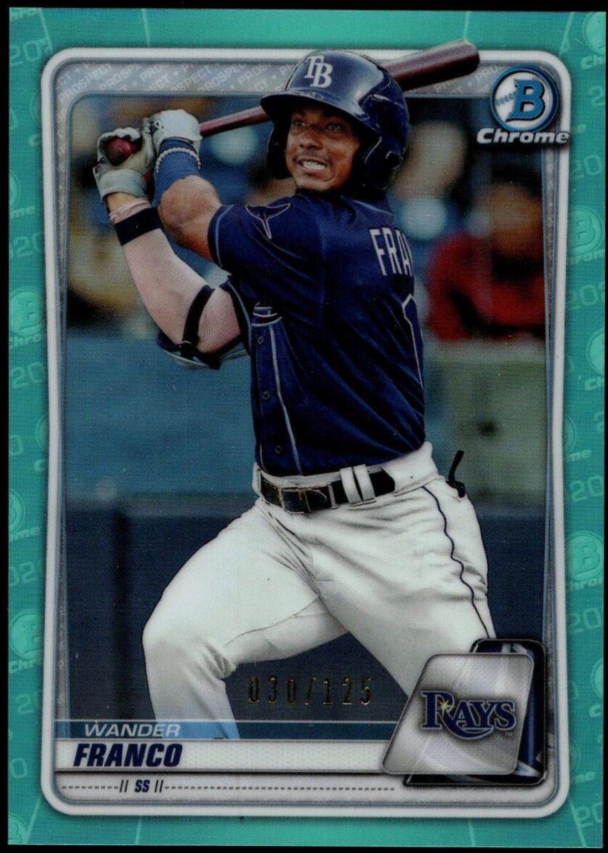 Wander Franco [Aqua Refractor] #BCP-1
