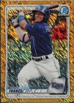 Wander Franco [Gold Shimmer Refractor] #BCP-1