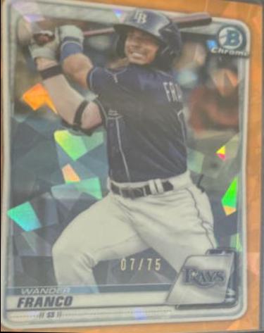 Wander Franco [Orange Refractor] #BCP-1