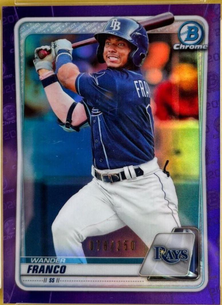 Wander Franco [Purple Refractor] #BCP-1