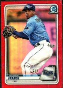 Wander Franco [Red Refractor] #BCP-1