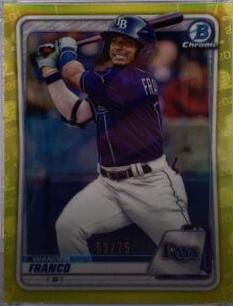 Wander Franco [Yellow Refractor] #BCP-1