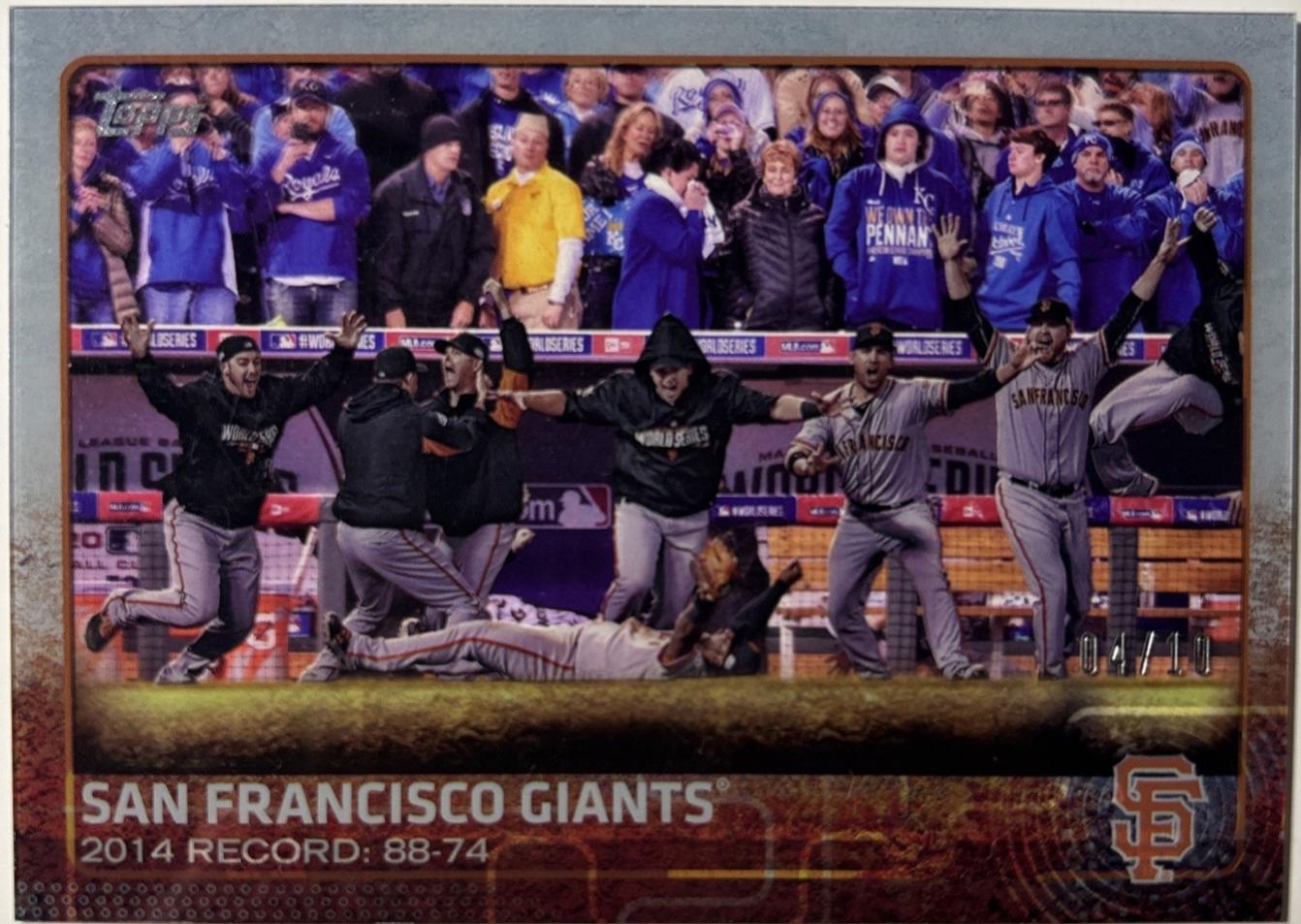 San Francisco Giants [Clear] #460