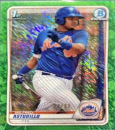 Wilfred Astudillo [Green Shimmer Refractor] #BCP-37