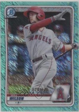 Will Wilson [Aqua Shimmer Refractor] #BCP-147