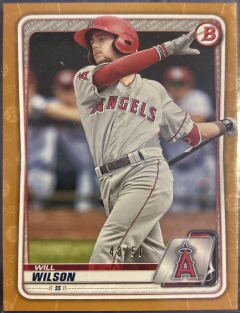 Will Wilson [Gold Refractor] #BCP-147