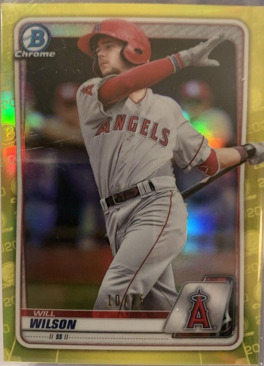 Will Wilson [Yellow Refractor] #BCP-147