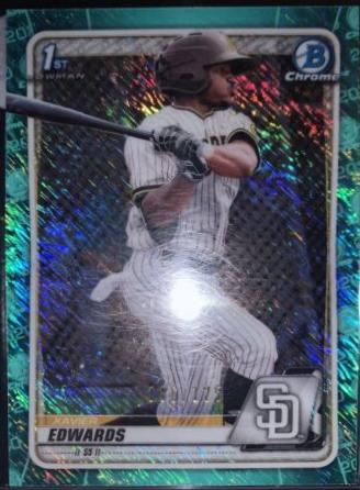 Xavier Edwards [Aqua Shimmer Refractor] #BCP-10