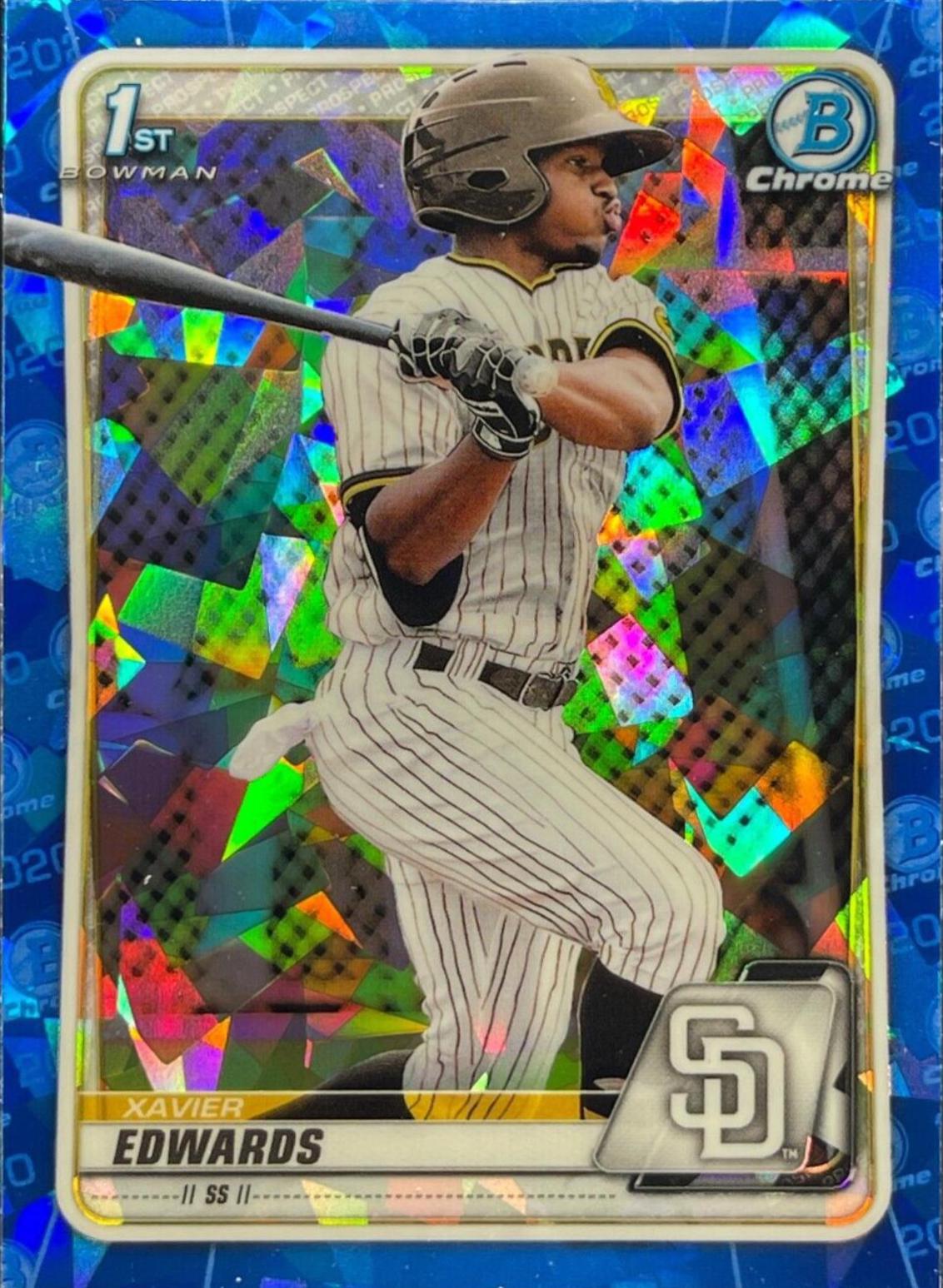 Xavier Edwards [Blue Shimmer Refractor] #BCP-10