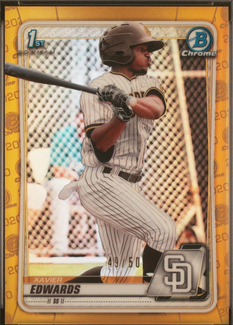 Xavier Edwards [Gold Refractor] #BCP-10