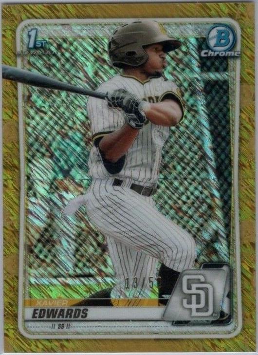 Xavier Edwards [Gold Shimmer Refractor] #BCP-10