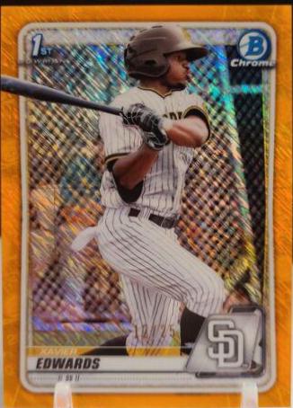 Xavier Edwards [Orange Shimmer Refractor] #BCP-10