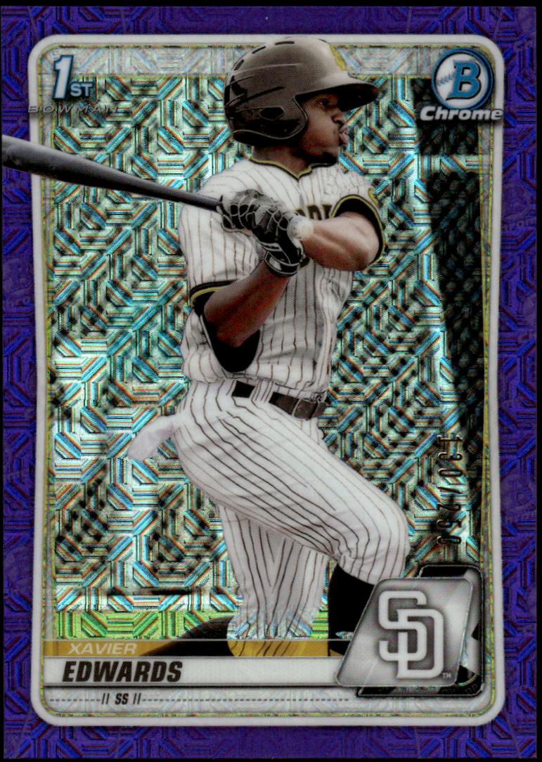 Xavier Edwards [Purple Refractor] #BCP-10