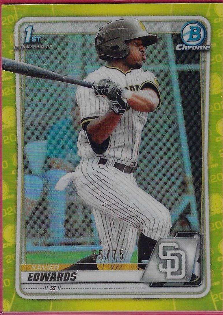 Xavier Edwards [Yellow Refractor] #BCP-10