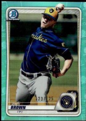 Zack Brown [Aqua Refractor] #BCP-34