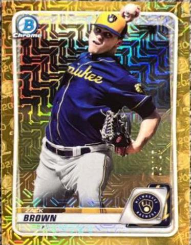 Zack Brown [Gold Refractor] #BCP-34