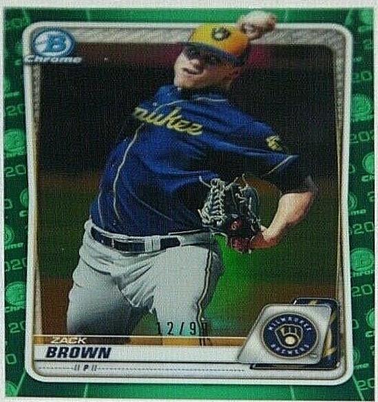 Zack Brown [Green Refractor] #BCP-34