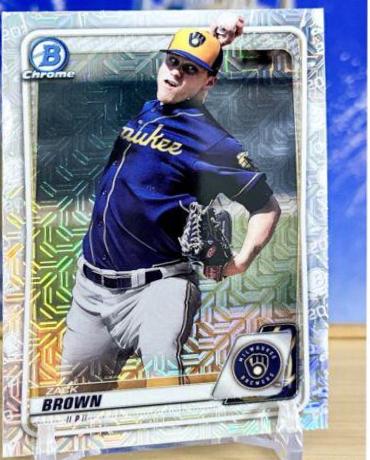 Zack Brown [Purple Refractor Mega Box Mojo] #BCP-34