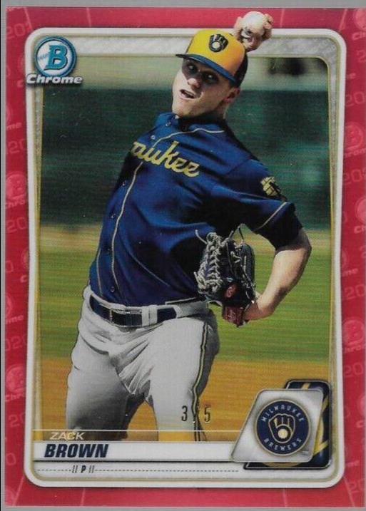 Zack Brown [Red Refractor] #BCP-34