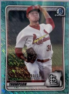 Zack Thompson [Aqua Shimmer Refractor] #BCP-6