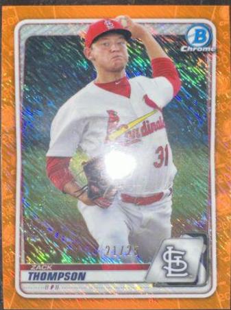 Zack Thompson [Gold Shimmer Refractor] #BCP-6