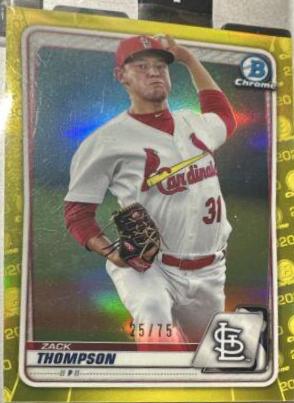 Zack Thompson [Yellow Refractor] #BCP-6