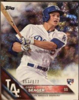 Corey Seager [Sparkle Foil] #85