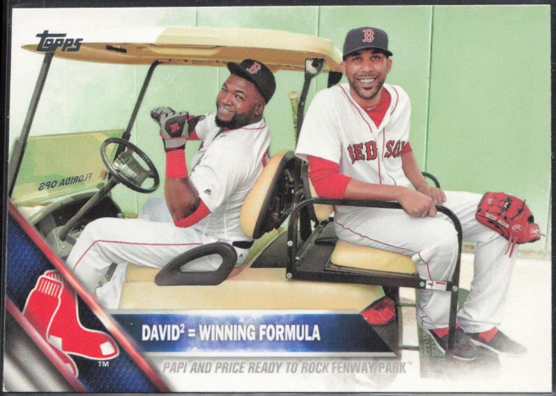 David² = Winning Formula: David Ortiz / David Price [65th Anniversary] #382