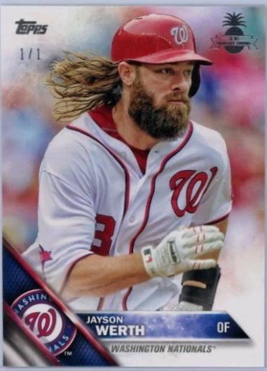 Jayson Werth [Platinum] #342